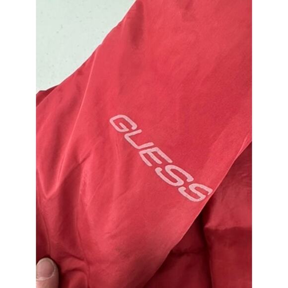 "Guess" Vintage Y2K Puffer Coat SZ M Detachable Sleeves Suzy Chapstick Snowbunny - Picture 14 of 14